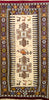 Oriental Sumak Kilim Persian Wool Rug, Beige and Brown Rug, 3' x 6'5" Rug